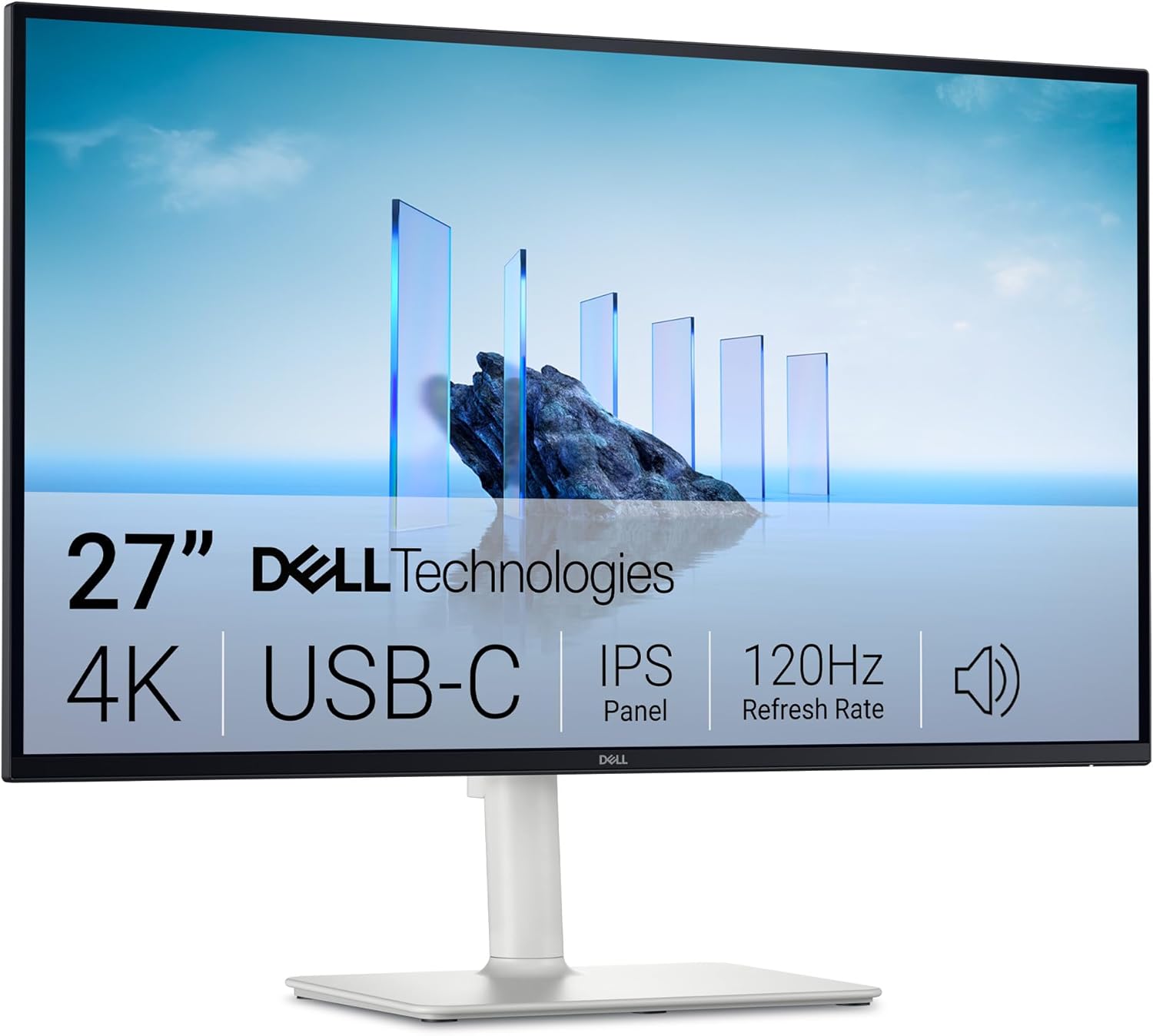 Dell S2722QC monitor 27 inch 4K