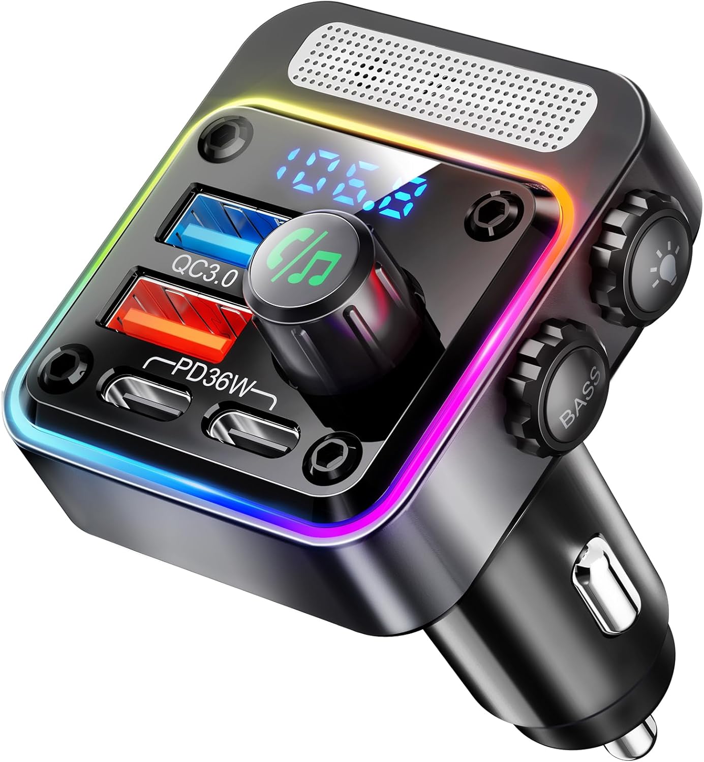 LISEN 5.0 Bluetooth FM Transmitter