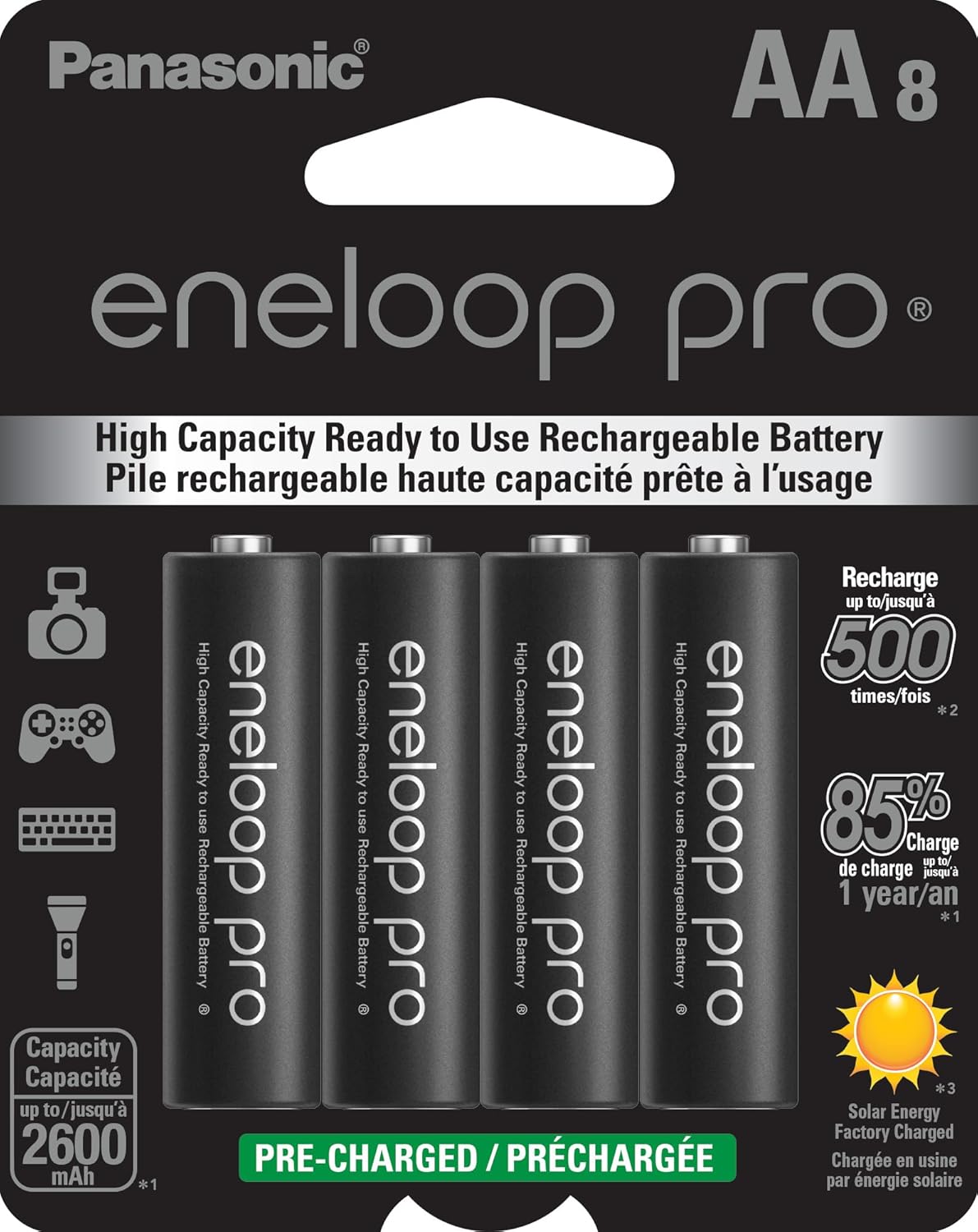 Panasonic Eneloop Pro BK-3HCCA4BA
